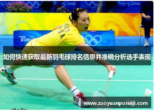 如何快速获取最新羽毛球排名信息并准确分析选手表现
